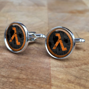 【送料無料】メンズアクセサリ—　ハーフライフゲームカフスボタンカフリンクスhalf life gaming 20mm cufflinks cuff links