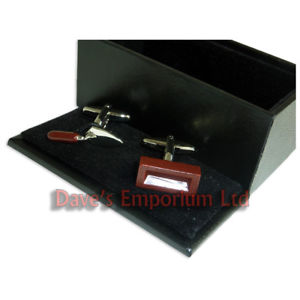 【送料無料】メンズアクセサリ—　カフスボタンボックスレンガ