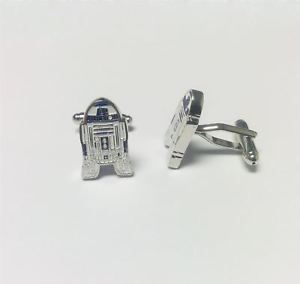 【送料無料】メンズアクセサリ—　カフスボタンジェダイr2d2 star wars cufflinks present gift the force awakens jedi novelty uk