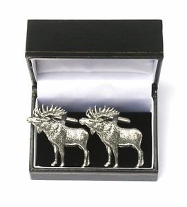 ̵ۥ󥺥—ࡼܥåեܥԥ塼moose cufflinks pewter made in...