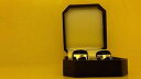 【送料無料】メンズアクセサリ- ビンテージモチーフカフリンクスmans vintage boxed goldtone cufflinks with a bull motif present for a taurus
