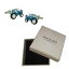 ̵ۥ󥺥ꡡ󥺥ȥեܥܥå˥mens blue tractor farmer cufflinks amp; gift box young farmers by onyx art