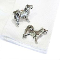 【送料無料】メンズアクセサリ—　シルバーピューターハスキーイングランドハスキーカフリンクカフリンクスハンドメイドsilver pewter husky cufflinks handmade in england huskies dog cuff links