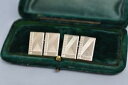 【送料無料】メンズアクセサリ- ビンテージスターリングシルバーアールデコデザインカフリンクスvintage sterling silver cufflinks with an art deco design b572