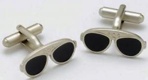 【送料無料】メンズアクセサリ— サンカフスリンクサングラスsun glasses novelty cufflinks sunglasses shades