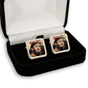 【送料無料】メンズアクセサリ—　フィデルカストロキューバメンズカフスボタンボックスfidel castro cuba men’s cufflinks gift box engraving