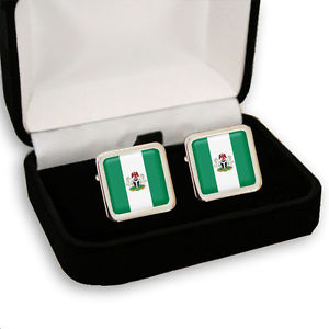 【送料無料】メンズアクセサリ— ナイジェリアメンズカフスボタンナイジェリアコートnigeria nigerian flag coat of arms...