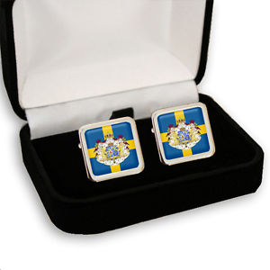 【送料無料】メンズアクセサリ— スウェーデンメンズカフスボタンスウェーデンコートsweden swedish flag coat of arms m...