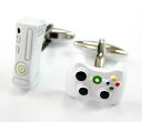 楽天hokushin【送料無料】メンズアクセサリ—　ホワイトxboxカフスリンクテレビゲームxbox7360xbox 1itstailorb gemelos70white xbox cufflinks tv games xbox 360 xbox one itstailorb gemelos 7