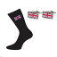 【送料無料】メンズアクセサリ— ユニオンジャックフラグカフスリンクソックスセットx6s002 x2bocf058