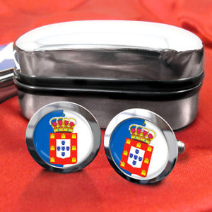 【送料無料】メンズアクセサリ— ポルトガルメンズカフスボタンイギリスkingdom of portugal mens gift cufflinks