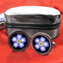 【送料無料】メンズアクセサリ- カフスボタンボックスforget me not cufflinks amp; box