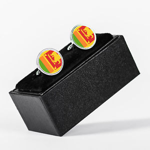 【送料無料】メンズアクセサリ—　スリランカスリランカ？？？？？？？？？？？？？？？？？？？？？？カフリンクスsri lanka sri lankan flag cufflinks