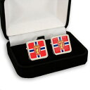 【送料無料】メンズアクセサリ— ノルウェーメンズカフスボタンノルウェーコートnorway norwegian flag coat of arms m...
