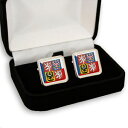 【送料無料】メンズアクセサリ— チェコメンズカフスボタンコートczech republic flag coat of arms men’s cuff...
