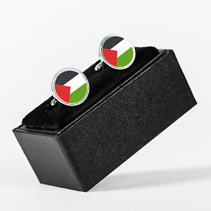 【送料無料】メンズアクセサリ—　パレスチナフラグ？？？？？？？？？？？？？？？？？？？？カフリンクスstate of palestine palestinian flag cufflinks