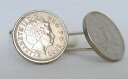 【送料無料】メンズアクセサリ— 20005ペンス5pコインカフスリンクboxed 2000 five pence 5p coin cufflinks birthday anniversary wedding gift(4)