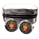 yzYANZT?@XRbghobWJtX{^{bNXdonnachaidh scottish clan crest badge cufflinks amp; box