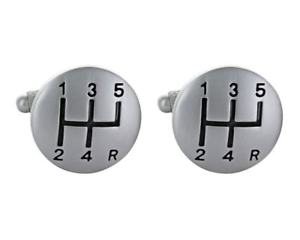 【送料無料】メンズアクセサリ—　オニキスアートボックスギアシフトノブカフリンクス