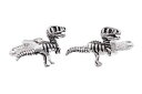 【送料無料】メンズアクセサリ— オニキスアートボックスカフスボタンdinosaur skeleton cufflinks presented in onyx art cufflink box(4)