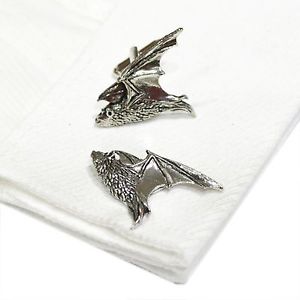 【送料無料】メンズアクセサリ- ピューターバットカフリンクスenglish pewter pipestrelle bat cufflinks x2tsbcc16