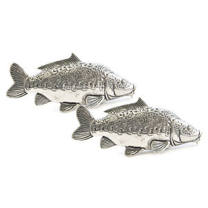 【送料無料】メンズアクセサリ—　ボックスミラーピューターカフリンクスmirror carp english pewter cu..