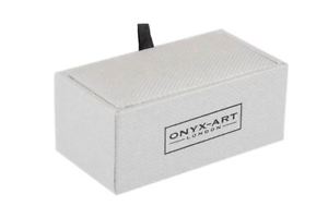 【送料無料】メンズアクセサリ— シマメノウカフスリンクボックスウイスキーグラスカフスリンクwhisky glass cufflinks for men presented in onyx art cufflink gift box