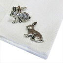 yzYANZT?@s[^[ETMETMJtX{^NX}Xenglish pewter rabbit hare cufflinks xmas gift ref a17