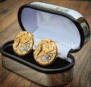 【送料無料】メンズアクセサリ— mensムーヴメントカフスリンクスチームパンクboxed watch movement cufflinks steampunk wedding groom mens gift present gold