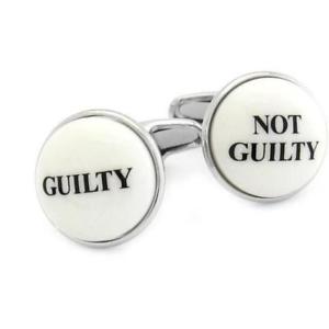 【送料無料】メンズアクセサリ— カフリンクスguilty not guilty cufflinks 【送料無料】メンズアクセサリ— カフリンクスguilty not guilty cufflinks