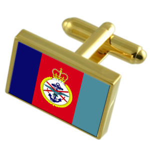 【送料無料】メンズアクセサリ—　サービスイングランドゴールドフラッグカフスボタンボックスjoint ser..