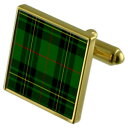 【送料無料】メンズアクセサリ— タータンチェックケースフォーブスゴールドカフリンクスtartan clan forbes gold cufflink...