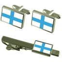 【送料無料】メンズアクセサリ— マルセイユフランスカフスボタンタイクリップボックスセットmarseille city france flag cuf...