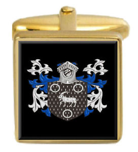 【送料無料】メンズアクセサリ— ロバーツウェールズカフスボタンボックスコートroberts wales family crest surname c...