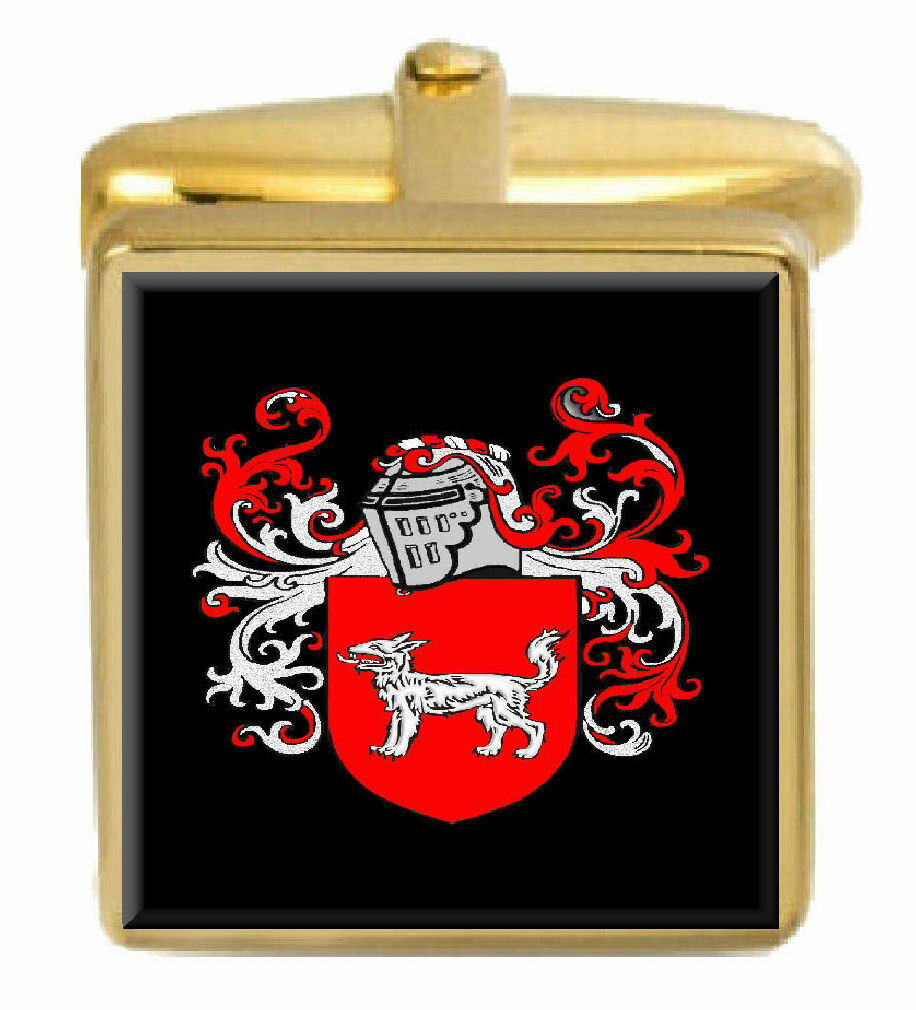 【送料無料】メンズアクセサリ— ロウイングランドカフスボタンボックスコートlowe england family crest surname coa...