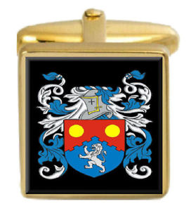 【送料無料】メンズアクセサリ— イングランドカフスボタンボックスコートsutch england family crest surname coat...