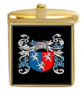 【送料無料】メンズアクセサリ— イングランドカフスボタンボックスコートherbert england family crest surname co...