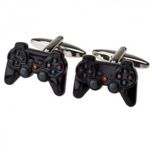 【送料無料】メンズアクセサリ—　コントローラカフスボタンゲームカフリンクスps4 controller cufflink..
