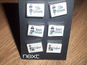 【送料無料】メンズアクセサリ—　ブランドカフスボタンセットbrand next wedding cufflinks 3 sets novelty lk