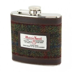 【送料無料】メンズアクセサリ—　ハリスツイードヒップフラスコタータンチェックharris tweed hip flask brenais tartan