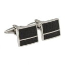 【送料無料】メンズアクセサリ- デザイナーレザーカフリンクスdesigner leather cufflinks