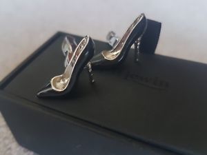 【送料無料】メンズアクセサリ—　※メンズシルバーレディースハイヒールカフリンクス*bnib tmlewin mens silver ladies stiletto high heel shoes cufflinks*lk*