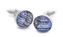【送料無料】メンズアクセサリ- マップカフスボタンロマンチックmap cufflinks romantic gift unique wedding gift for groom, anniversary gift