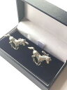 horse, pony equestrian hand made pewter cufflinks n298 gift boxedポニーピューターカフスボタンボックス※注意※NYからの配送になりますので2週間前後お時間をいただきます。人気の商品は在庫が無い場合がございます。ご了承くださいませ。サイズの種類の商品は購入時の備考欄にご希望のサイズをご記載ください。　携帯メールでの登録ですと楽天からのメールが届かない場合がございます。