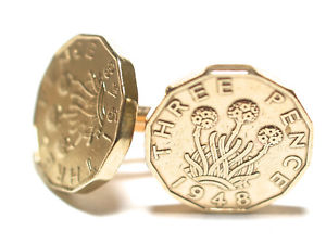 ̵ۥ󥺥—եܥ󥫥եܥ1948 threepence 3d 70th birthday cuf...
