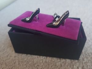 【送料無料】メンズアクセサリ—　※メンズシルバーレディースハイヒールカフリンクス*bnib tmlewin mens silver ladies stiletto high heel shoes cufflinks*lk*