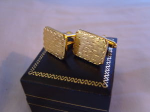 【送料無料】メンズアクセサリ—　ビンテージカフリンクスエンジンオンカフリンクスvintage cufflinks 1..