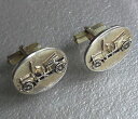 メンズアクセサリ—　ビンテージメンズカフリンクスクラシックモーターカーcufflinks vintage mens cuff links 1950s 1960s 1970s motorcar classic motor car