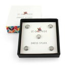 【送料無料】メンズアクセサリ— パールシルバードレスシャツスタッドラウンドセットround mother of pearl and silver d...