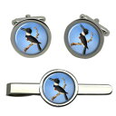 yzYANZT?@xgJZ~Eh^CNbvZbgbelted kingfisher round cufflink and tie clip set